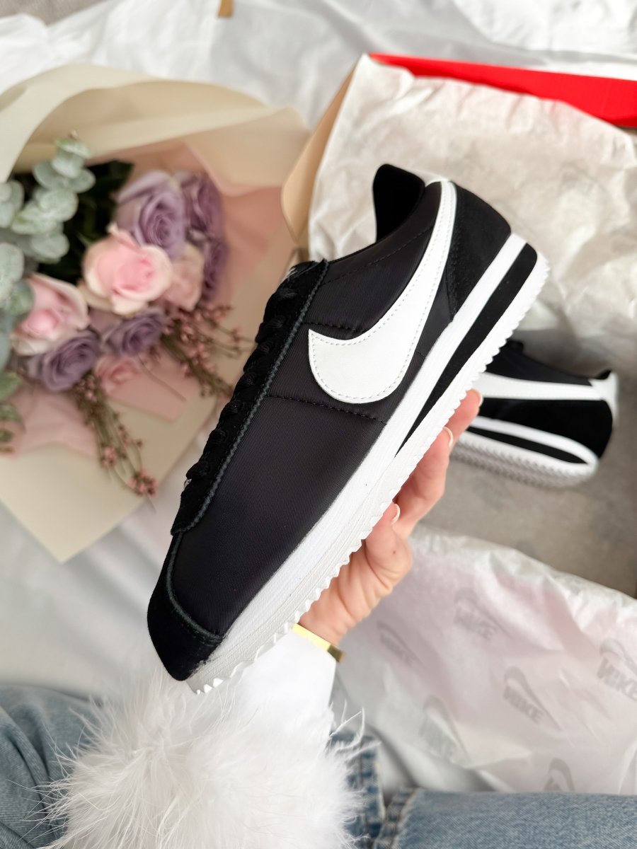 Nike Cortez Black White - oceanhype - 