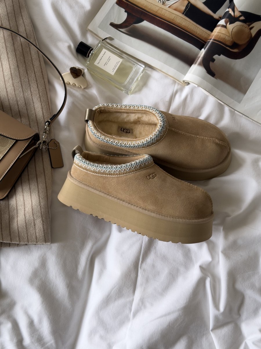 UGG Tasman Platform Beige Blue - oceanhype - 