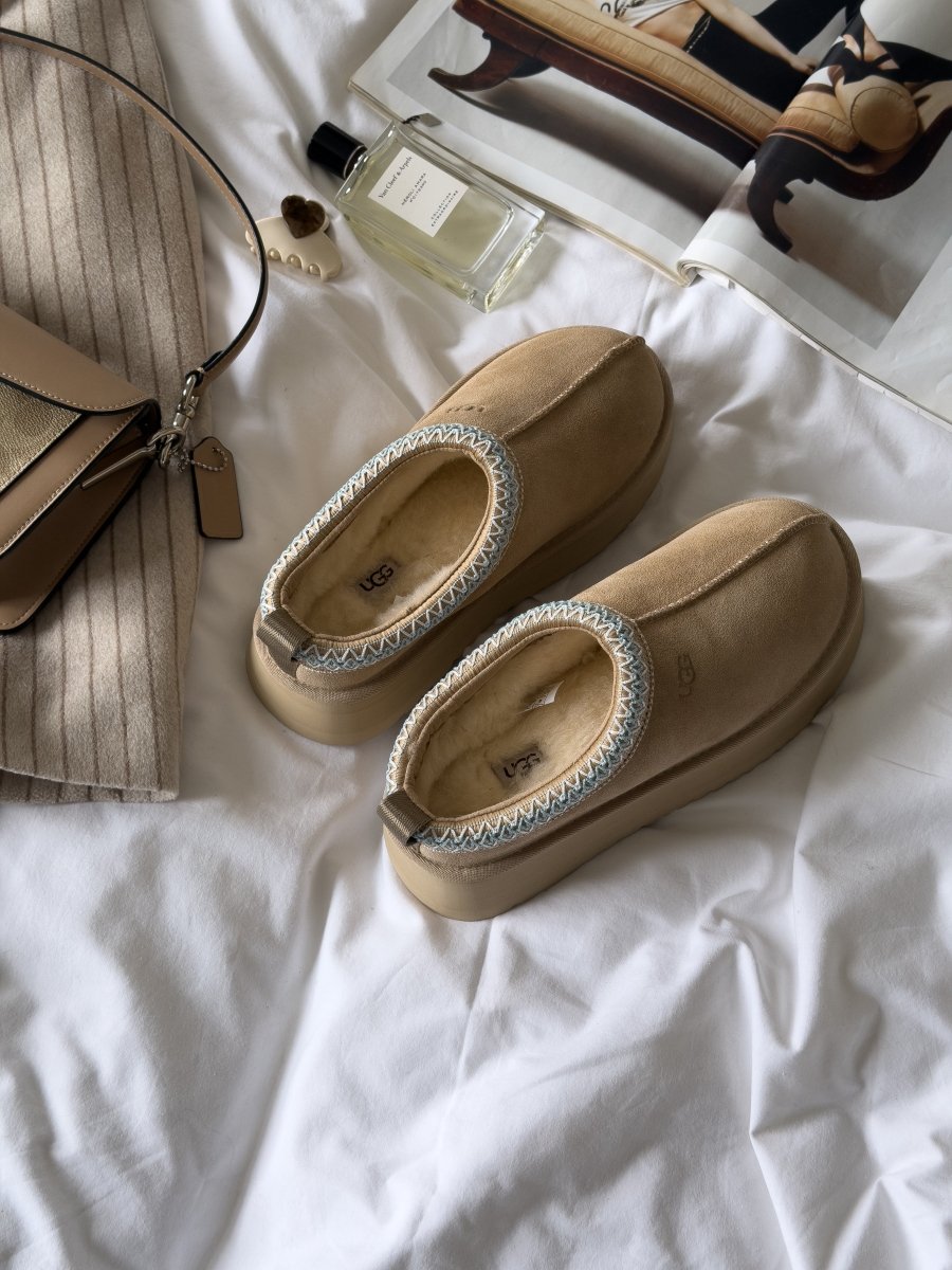 UGG Tasman Platform Beige Blue - oceanhype - 