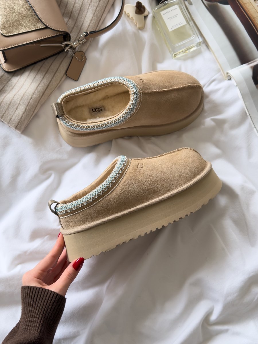 UGG Tasman Platform Beige Blue - oceanhype - 