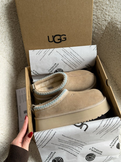 UGG Tasman Platform Beige Blue - oceanhype - 