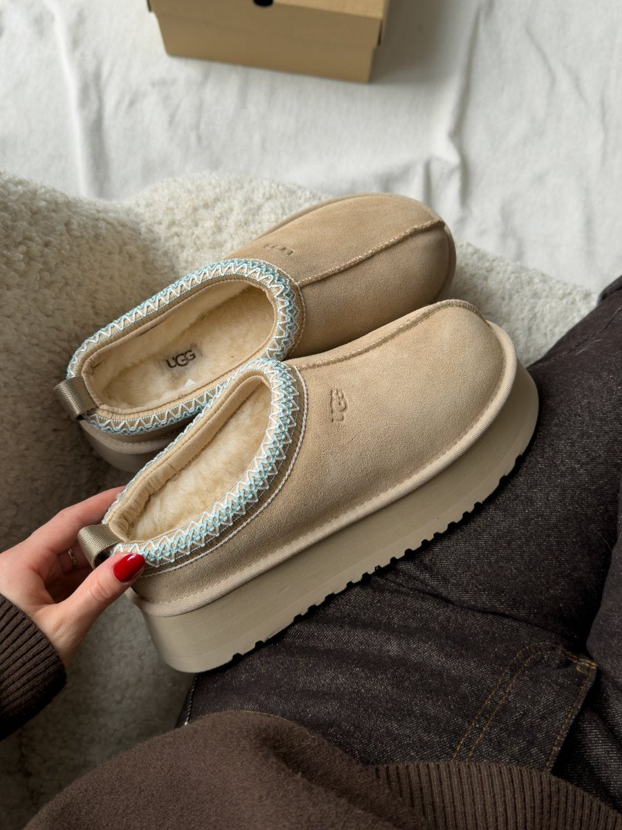 UGG Tasman Platform Beige Blue - oceanhype - 