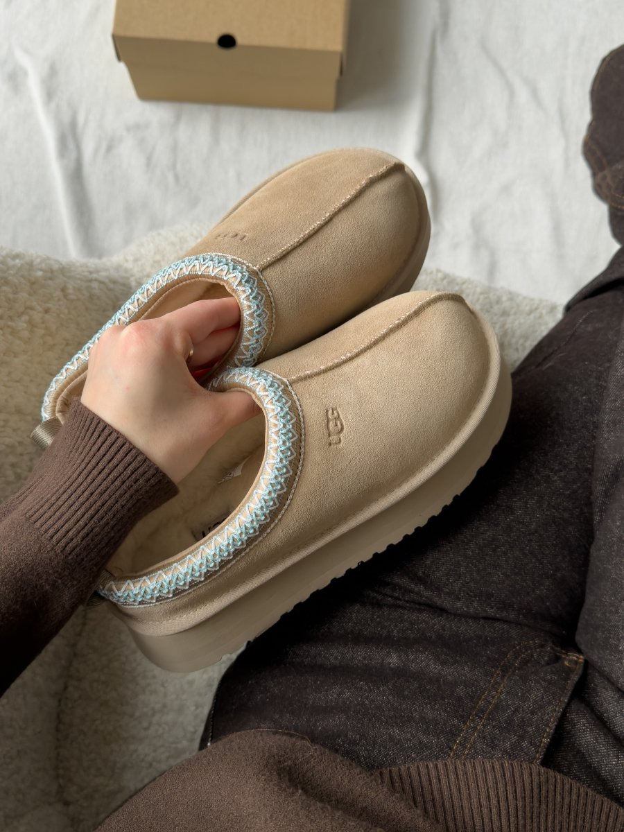 UGG Tasman Platform Beige Blue - oceanhype - 