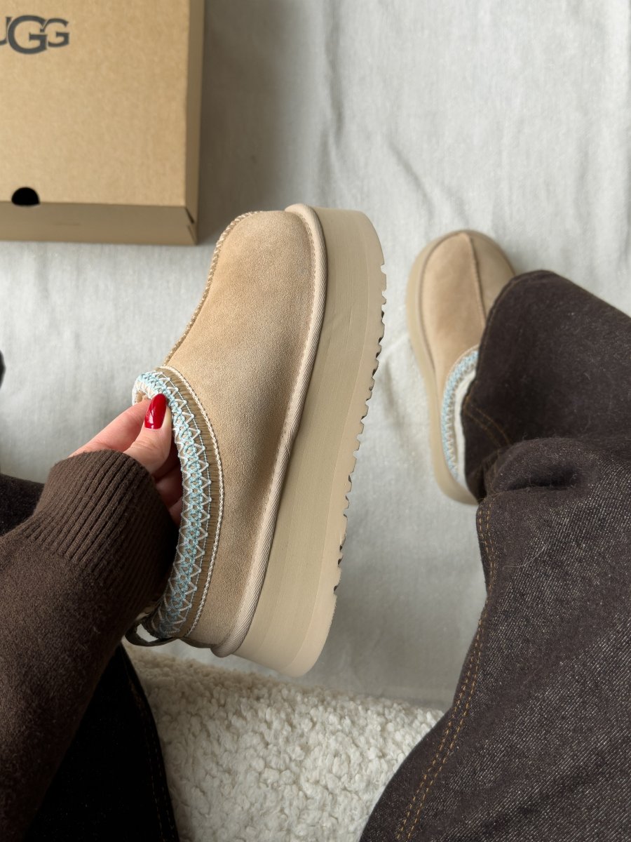 UGG Tasman Platform Beige Blue - oceanhype - 
