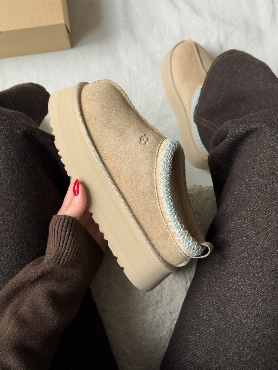 UGG Tasman Platform Beige Blue - oceanhype - 
