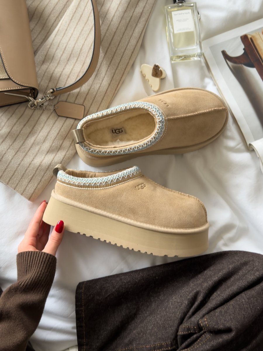 UGG Tasman Platform Beige Blue - oceanhype - 
