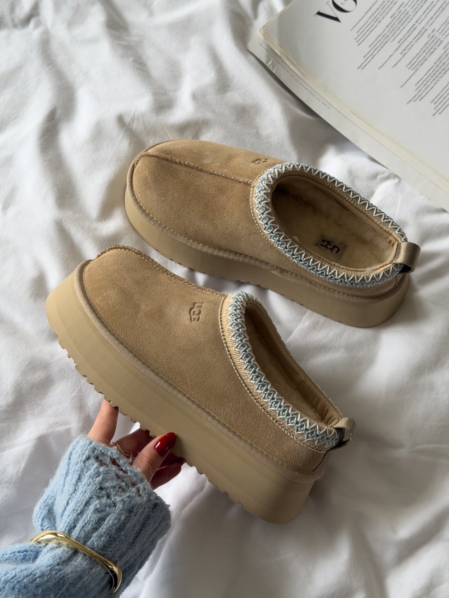 UGG Tasman Platform Beige Blue - oceanhype - 