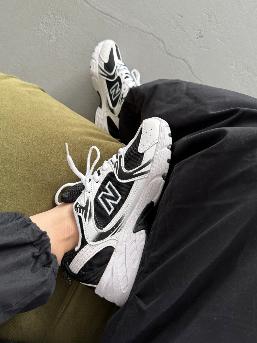 New Balance 530 Black/White - oceanhype - 