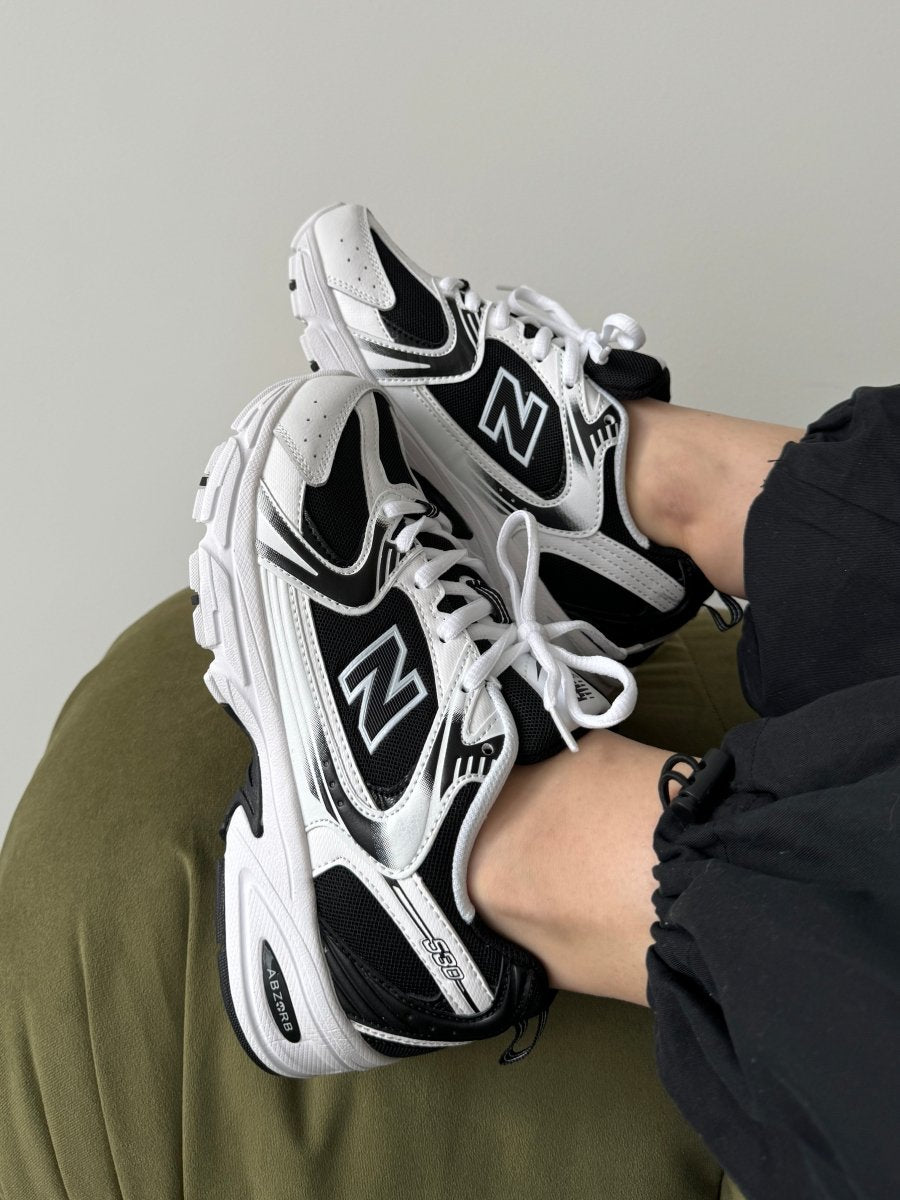 New Balance 530 Black/White - oceanhype - 