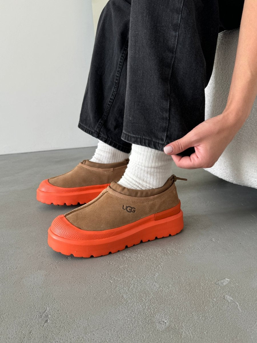 UGG Tasman Weather Hybrid Slipper Chestnut Orange - oceanhype - 