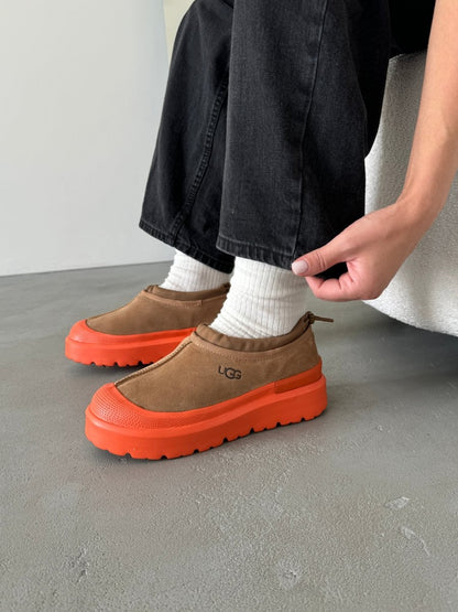 UGG Tasman Weather Hybrid Slipper Chestnut Orange - oceanhype - 