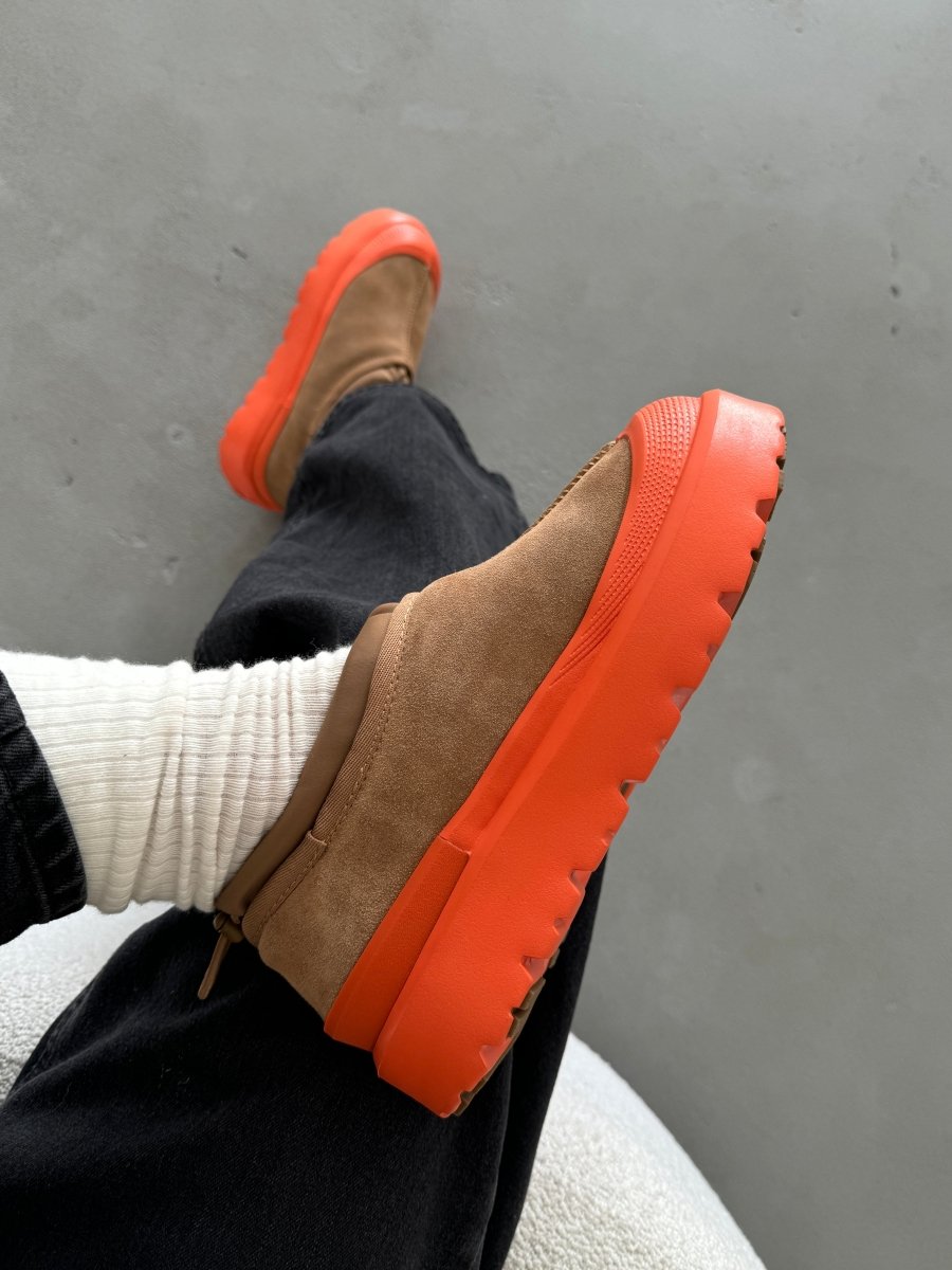 UGG Tasman Weather Hybrid Slipper Chestnut Orange - oceanhype - 