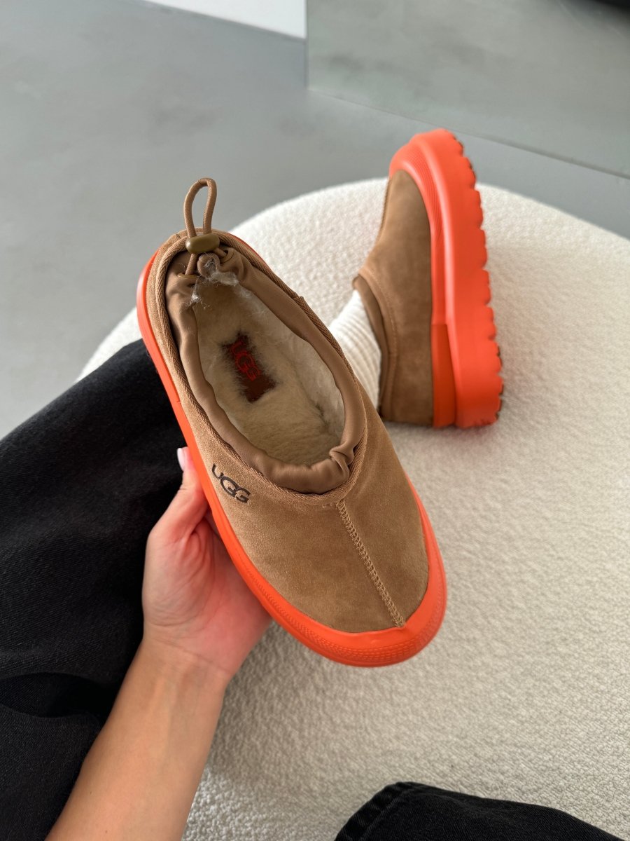 UGG Tasman Weather Hybrid Slipper Chestnut Orange - oceanhype - 