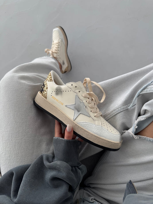Golden Goose Superstar GGDB Ballstar Golden Cream