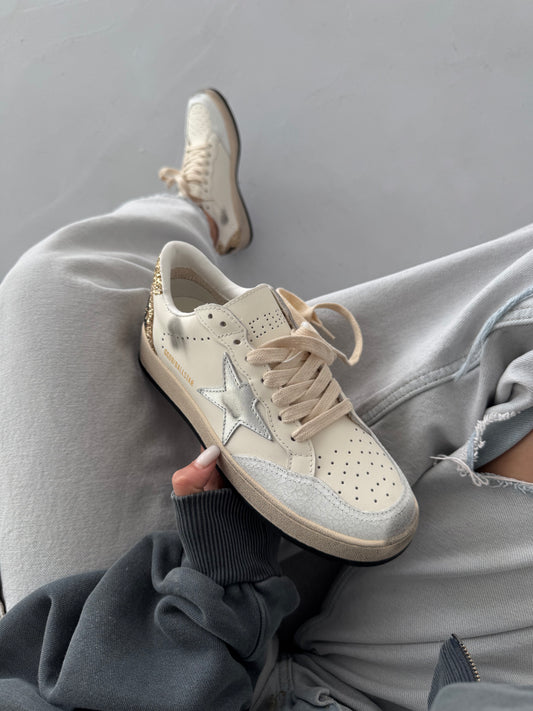 Golden Goose Superstar GGDB Ballstar Golden Cream
