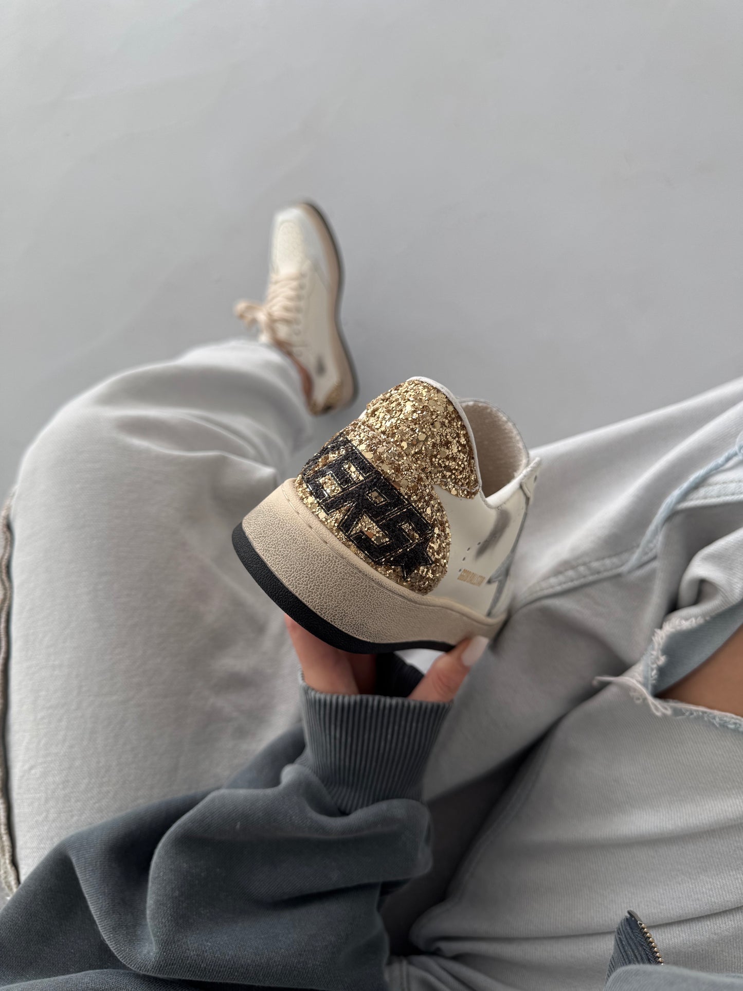 Golden Goose Superstar GGDB Ballstar Golden Cream