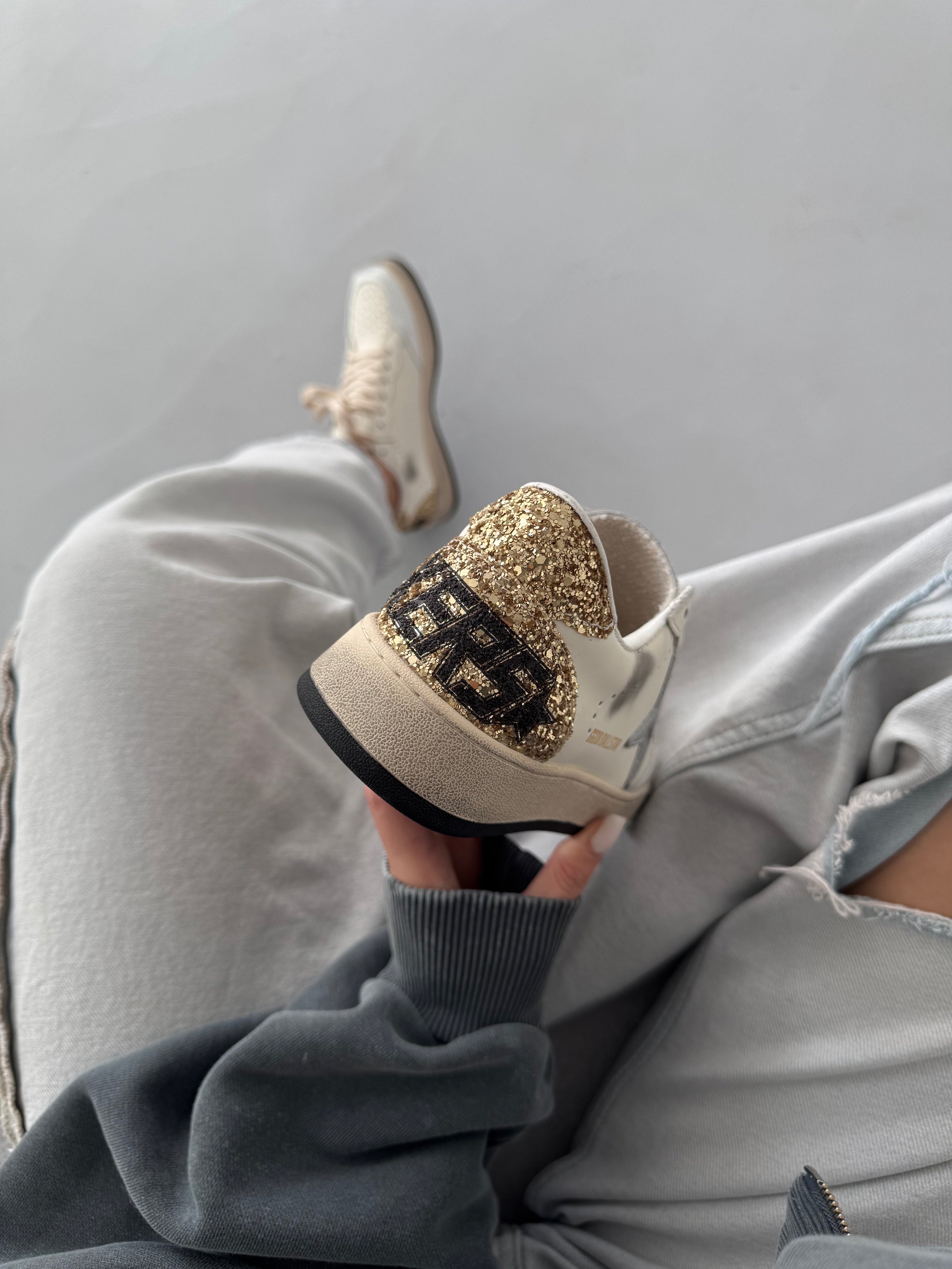 Golden Goose Superstar GGDB Ballstar Golden Cream