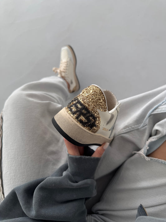 Golden Goose Superstar GGDB Ballstar Golden Cream