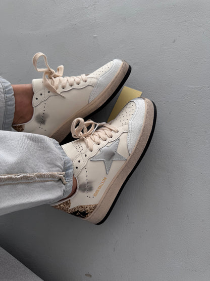 Golden Goose Superstar GGDB Ballstar Golden Cream