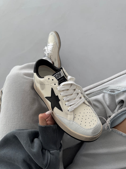 Golden Goose Superstar GGDB Ballstar Golden Cream
