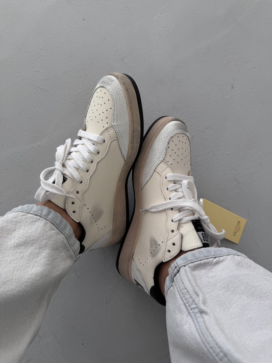 Golden Goose Superstar GGDB Ballstar Golden Cream