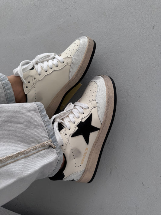 Golden Goose Superstar GGDB Ballstar Golden Cream