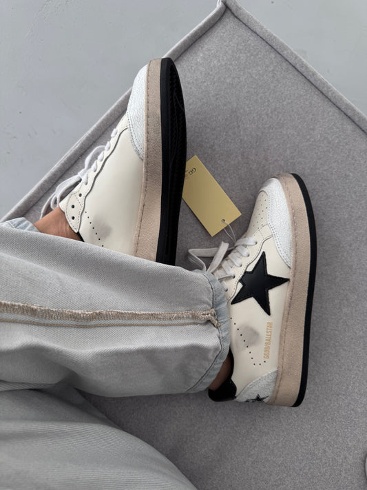 Golden Goose Superstar GGDB Ballstar Golden Cream