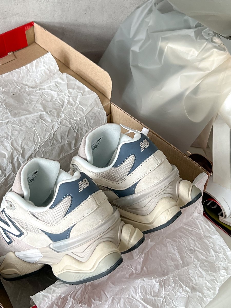 New Balance 9060 Moonrock Linen - oceanhype - 