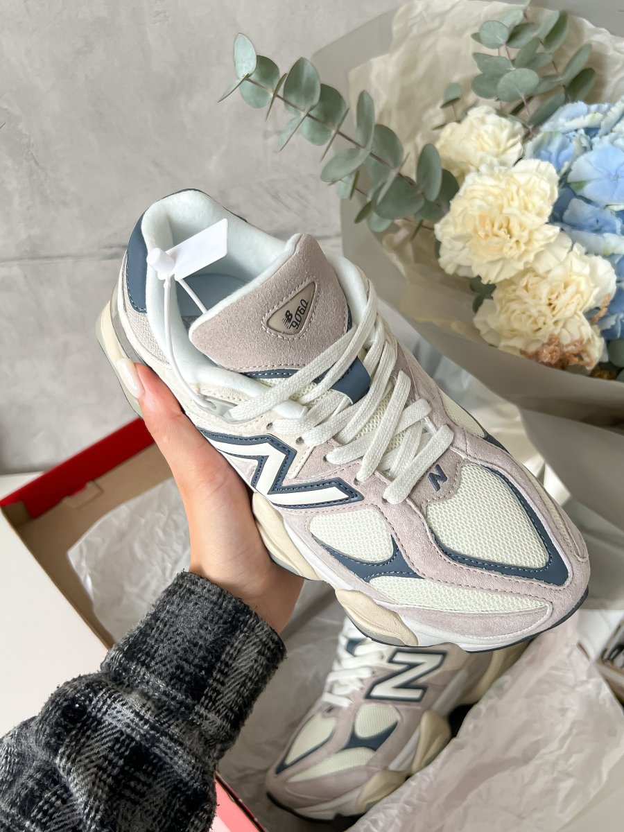 New Balance 9060 Moonrock Linen - oceanhype - 