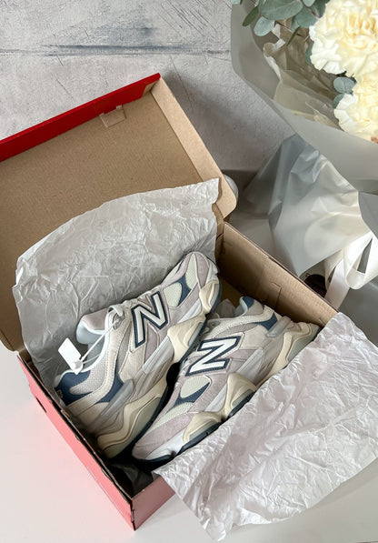 New Balance 9060 Moonrock Linen - oceanhype - 