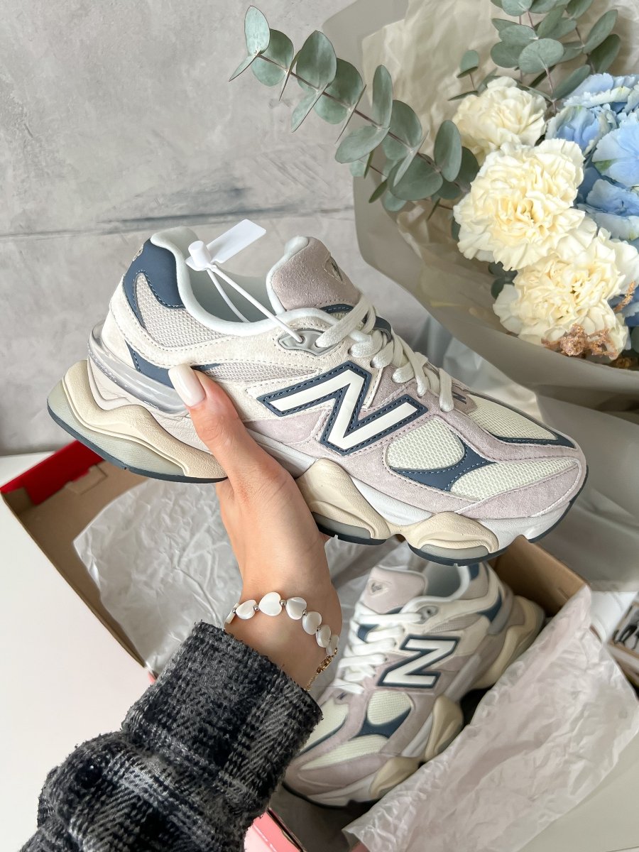 New Balance 9060 Moonrock Linen - oceanhype - 