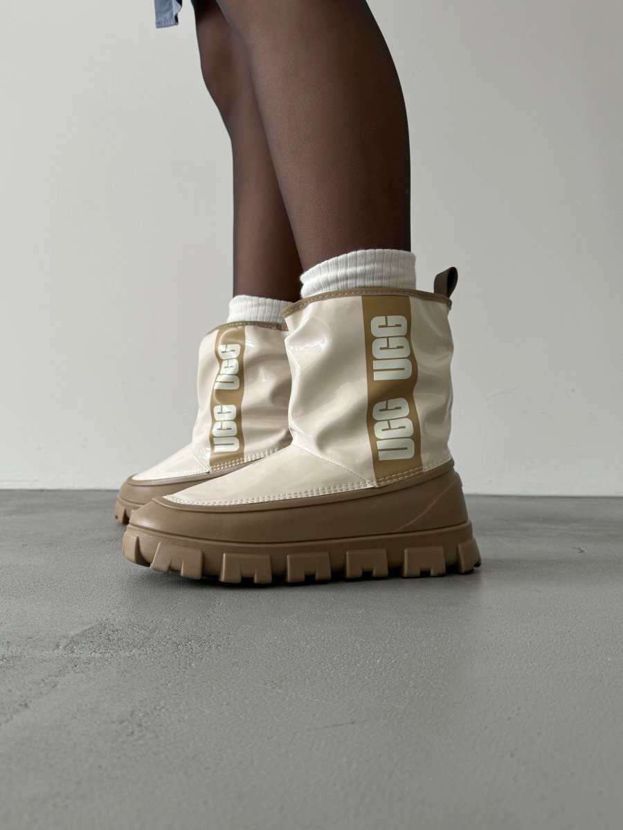 UGG Classic Brellah Mini Boot Beige - oceanhype - 