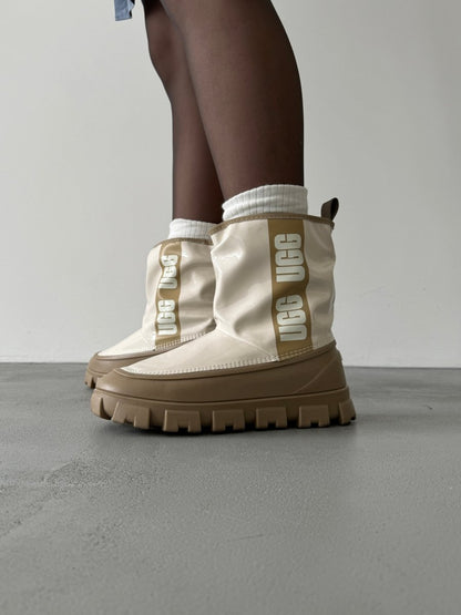 UGG Classic Brellah Mini Boot Beige - oceanhype - 