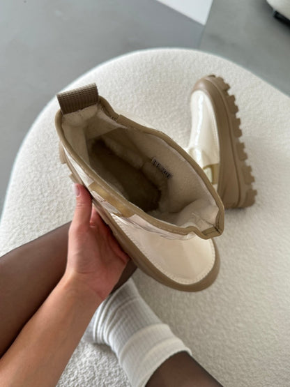UGG Classic Brellah Mini Boot Beige - oceanhype - 