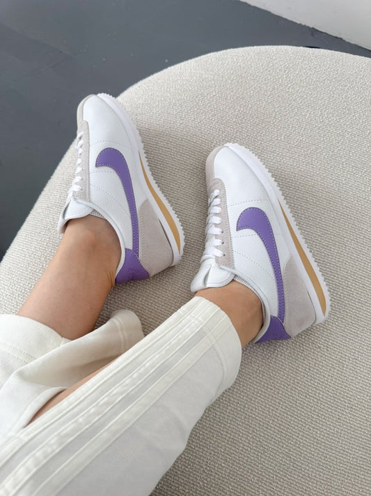 Nike Cortez White Purple - oceanhype - 