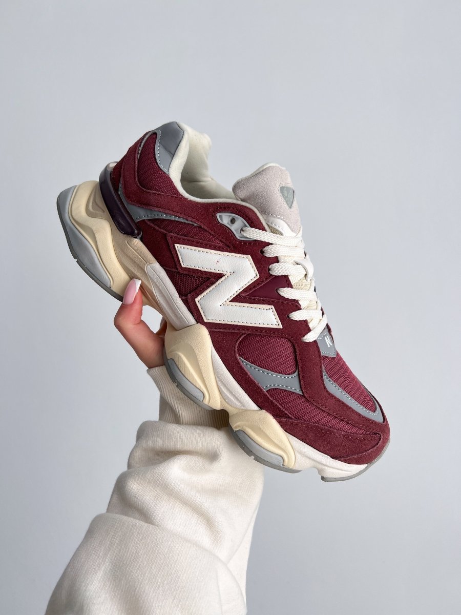 New Balance 9060 Washed Burgundy - oceanhype - 