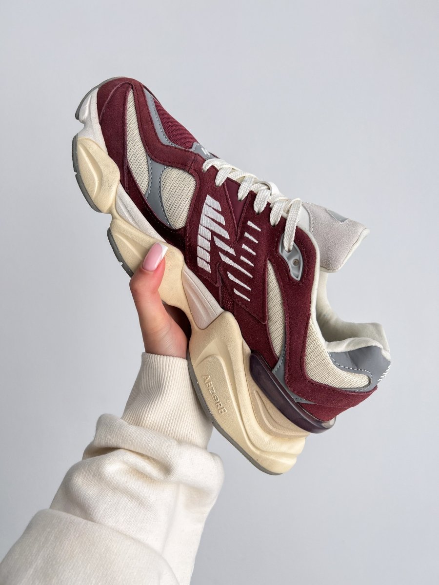 New Balance 9060 Washed Burgundy - oceanhype - 