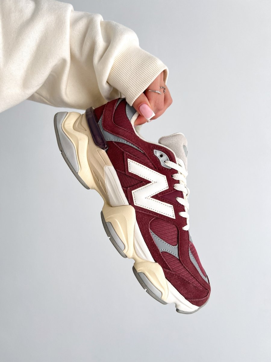 New Balance 9060 Washed Burgundy - oceanhype - 