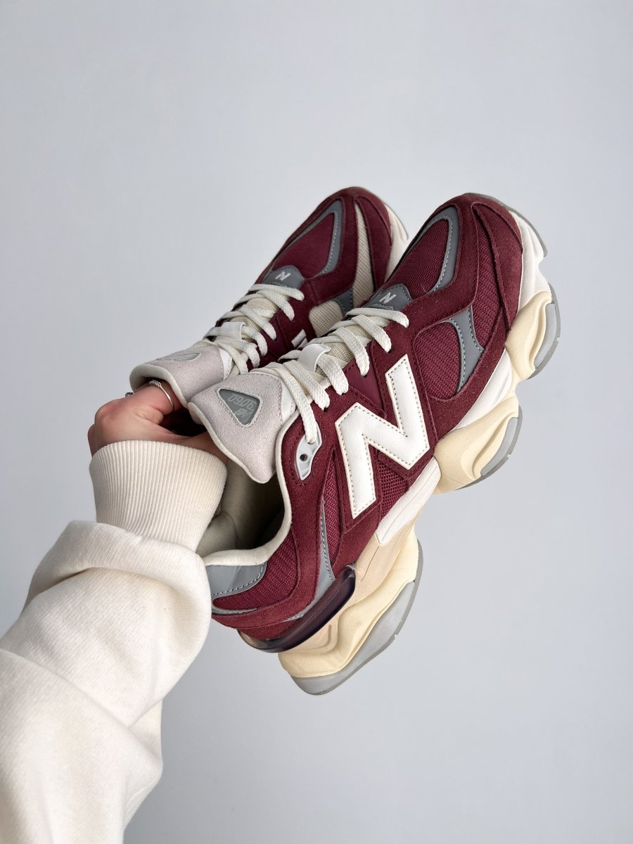 New Balance 9060 Washed Burgundy - oceanhype - 