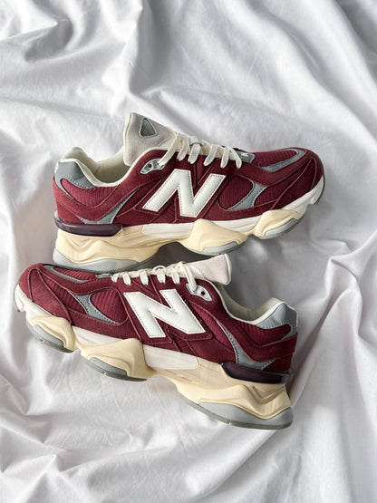 New Balance 9060 Washed Burgundy - oceanhype - 