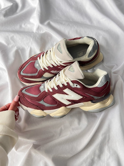 New Balance 9060 Washed Burgundy - oceanhype - 