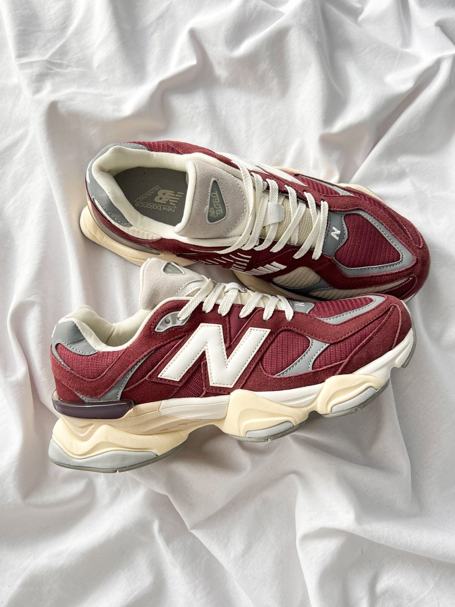 New Balance 9060 Washed Burgundy - oceanhype - 