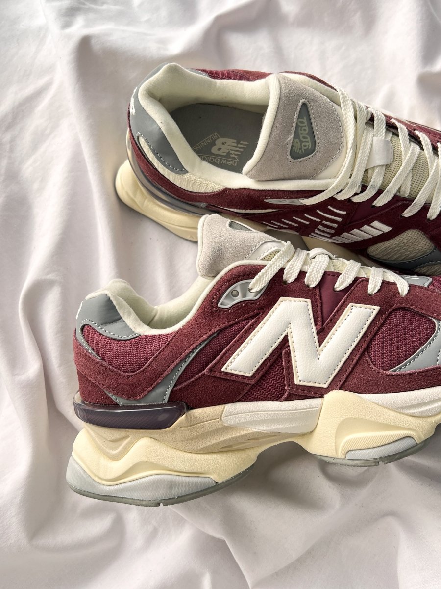 New Balance 9060 Washed Burgundy - oceanhype - 