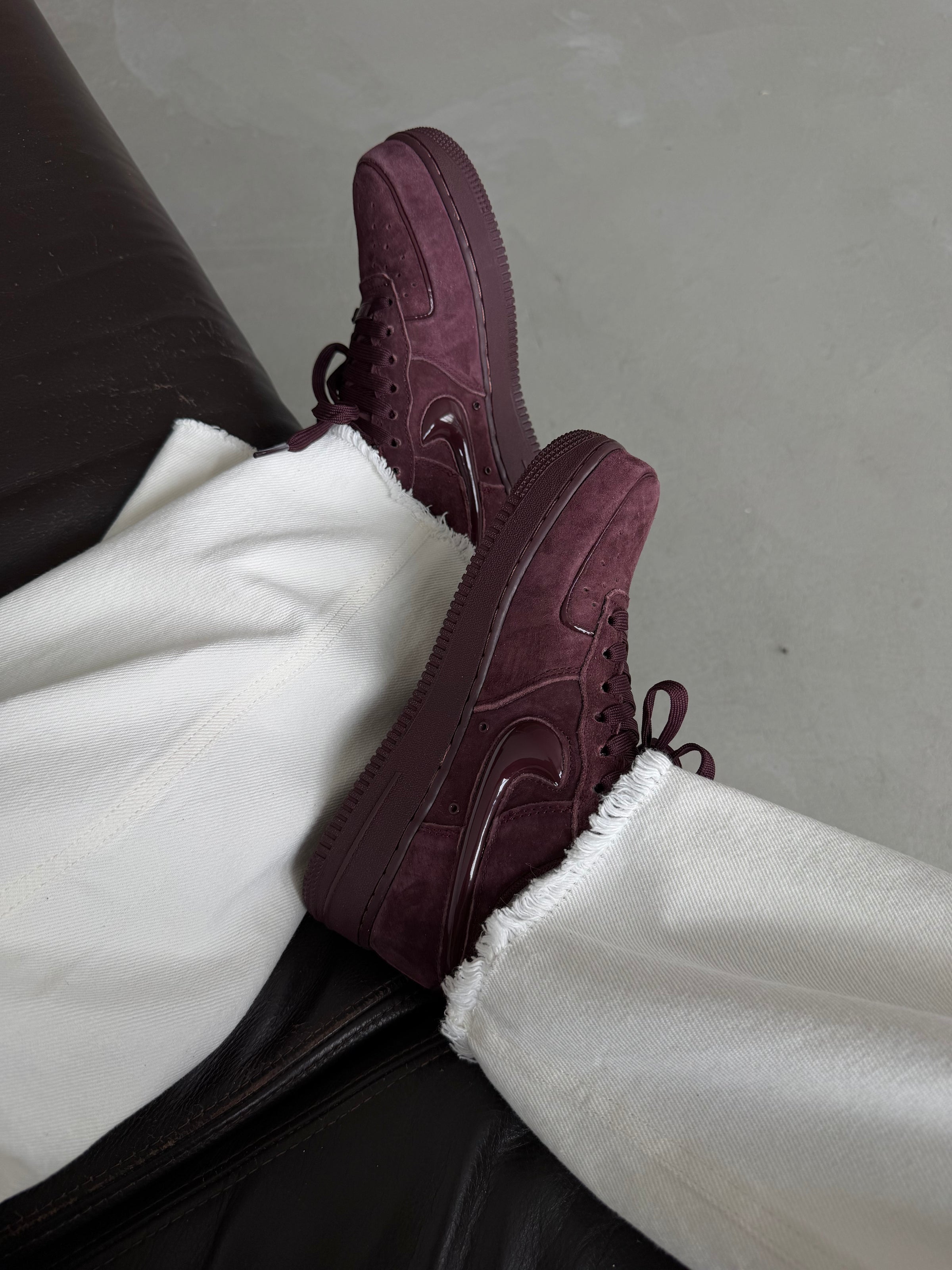NIke Air Force Low 1 '07 W Burgundy Crush