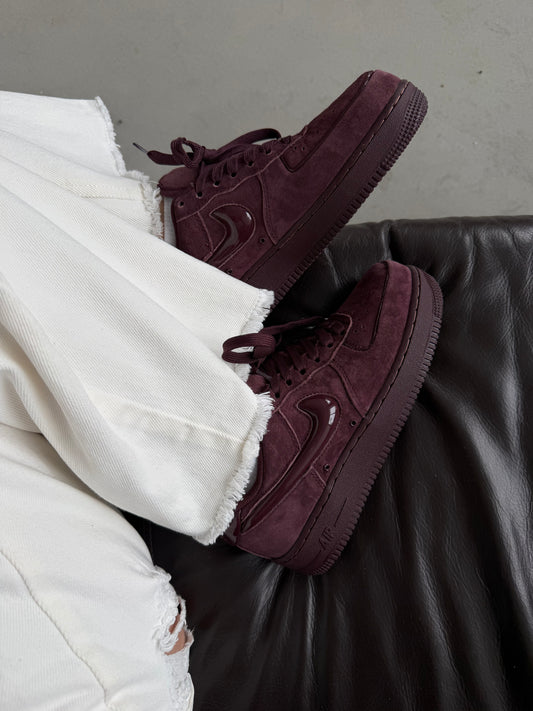 NIke Air Force Low 1 '07 W Burgundy Crush