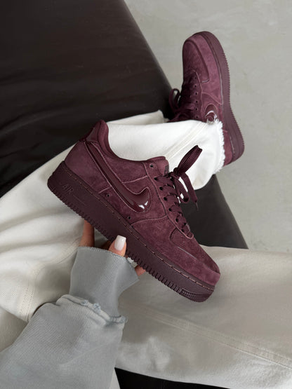 NIke Air Force Low 1 '07 W Burgundy Crush