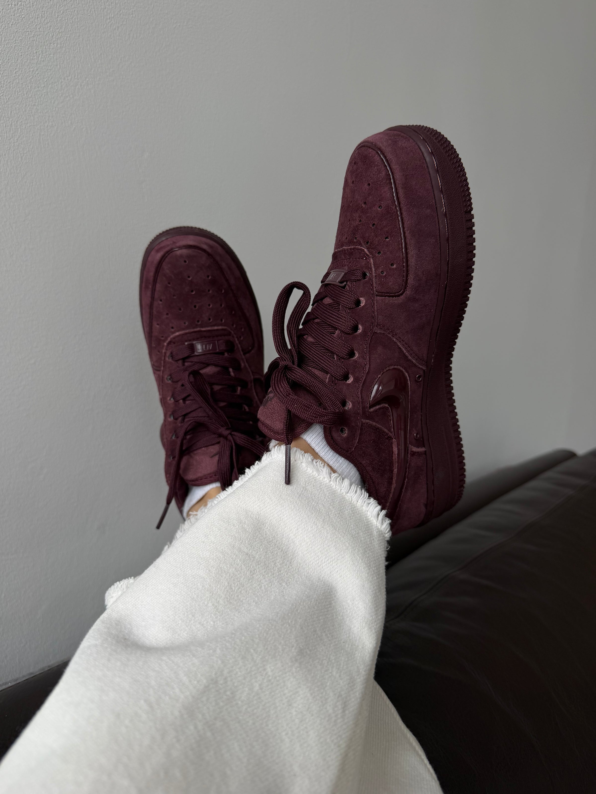NIke Air Force Low 1 '07 W Burgundy Crush