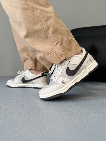 Nike SB Dunk Low x Louis Vuitton Grey Black - oceanhype - 