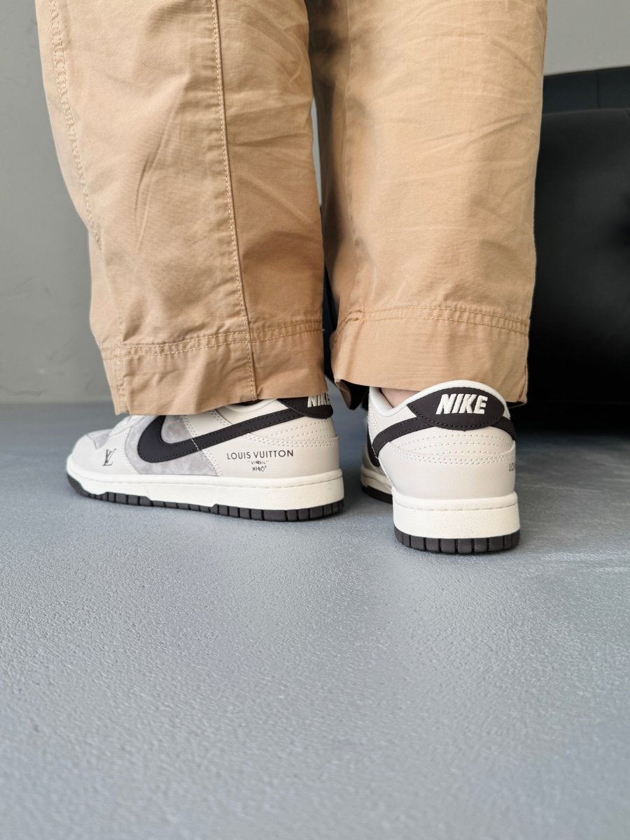 Nike SB Dunk Low x Louis Vuitton Grey Black - oceanhype - 