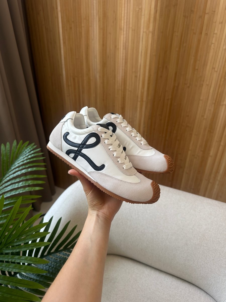 Loewe Ballet Runner White Black Gum - oceanhype - 
